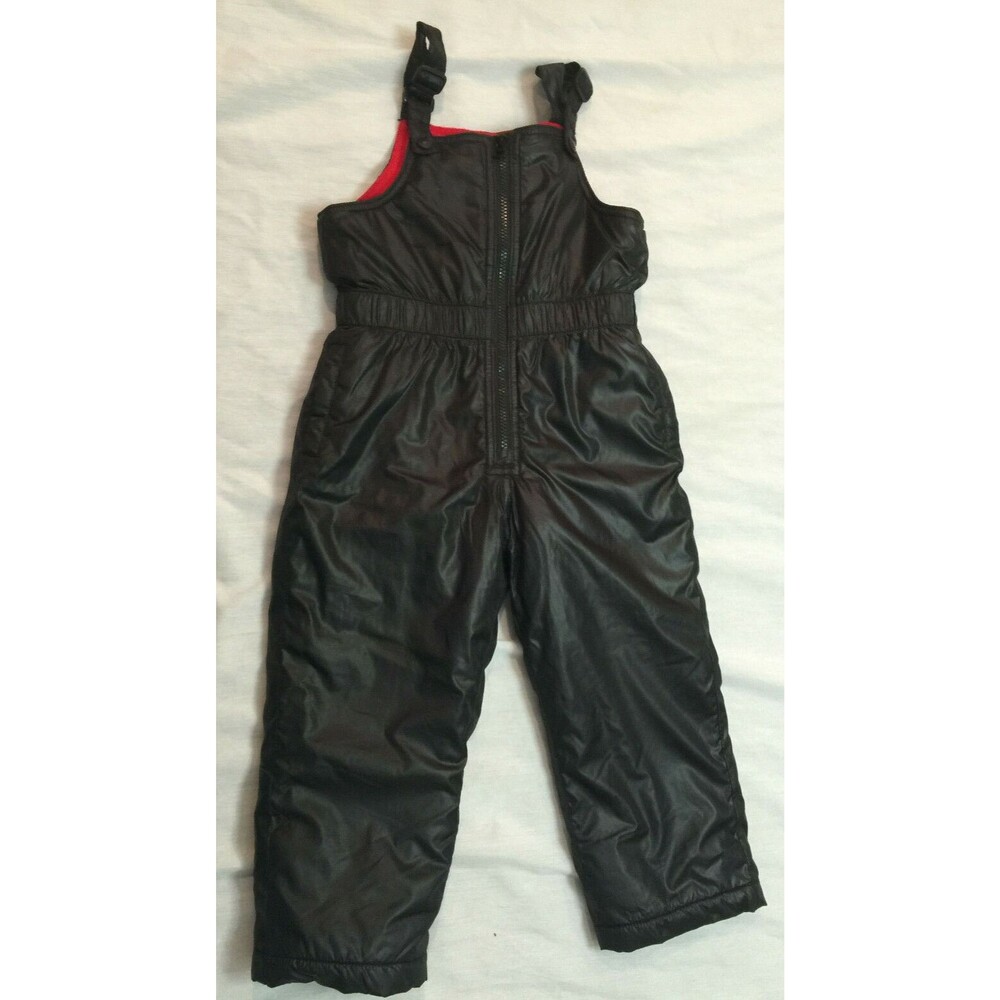 OLD NAVY GIRLS SKI SNOW BIBS OVERALLS FLEECE LINING PANTS SIZE 4T